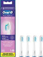 Sada hlavíc zubnej kefky Oral-B Pulsonic Sensitive, 4 ks. ORIGINÁL