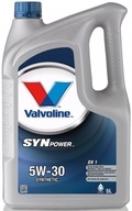 VALVOLINE 5W30 5L. MOTOROVÝ OLEJ SYNPOWER DX1 SYN