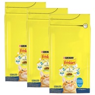 FRISKIES Sterilné krmivo po sterilizácii 3x 1,5 kg