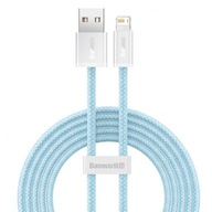 Pletený kábel Baseus USB to Lightning 2,4A 2m