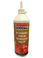 Soudal Polyuretánové lepidlo na drevo D4 66A 750ml veľké D4