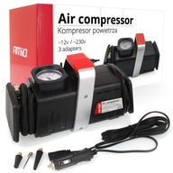 Prenosný kompresor 12V/230V 200 PSI 3 adaptéry