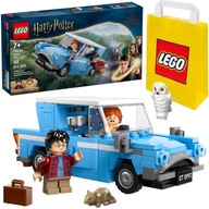 LEGO 76424 HARRY POTTER Lietajúci Ford Anglia + darčeková taška LEGO