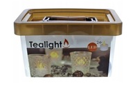 TEALIGHT LED - 24 ks LED SVIEČKY VLOŽKA DO SVIEČKY