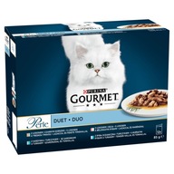 Purina GOURMET PERLE DUO Fish Duet 12 x 85 g