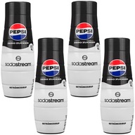 4X SODASTREAM SIRUP PEPSI MAX BEZ CUKRU 440 ML KONCENTRÁT NA NASÝTENIE