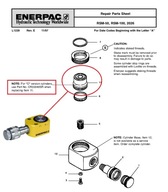 ENERPAC CR33040SR súprava na opravu piestu RSM-50 RSM-10