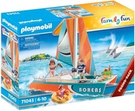 Playmobil 71043 katamarán pre rodinnú zábavu