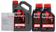 Olej MOTUL SYNERGIE+ 6100 10W40 7L + ZADARMO