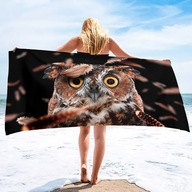 Plážová osuška Owl Oversized Ľahká C