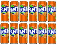 12x 330ml FANTA Originálny sýtený nápoj