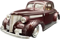 Chevrolet Coupe 1939 bordová 1:24 Motormax 73247