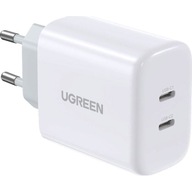 Kompaktná Ugreen 40W 2x USB-C, PD nabíjačka pre telefón, tablet