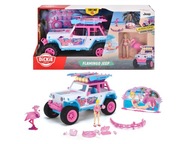 DICKIE Playlife Auto Jeep Pink Drivez Flamingo