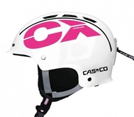 Detská lyžiarska prilba CASCO CX-3 Junior biela-