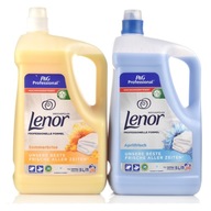 2x Set Lenor Yellow + Blue Professional 5L