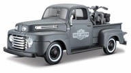 MAISTO Ford F-1 Pickup HARLEY-DAVIDSON 1/24 32185