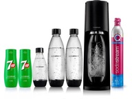 SODASTREAM Terra carbonator + 3 fľaše + 2 sirupy