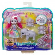 BÁBIKA ENCHANTIMALS FAMILY MULTIPACK ELEPHANT ESMERALDA