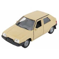 KOVOVÝ MODEL 1:34 SKODA FAVORIT BÉŽOVÁ WELLY