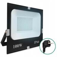 HALOGEN LED 100W REFLEKTOR LAMPY STUDENÁ FARBA IP66