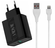 USB typ C nástenná nabíjačka + 3A lightning kábel