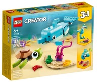 LEGO CREATOR 3V1 31128 DELFÍN A KORYTNAČKA