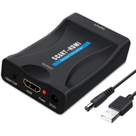 Adaptér SCART na HDMI prevodník 1080P 60 Hz Scaler