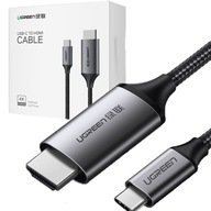 UGREEN ADAPTÉROVÝ KÁBEL USB-C - HDMI 2.0 4K 60HZ 1,5M