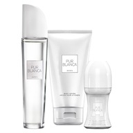 AVON SET Pur Blanca 3v1 Dámsky parfumový balzam pre ňu