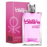 LOVE & DESIRE Feromóny pre ženy feromóny 100ml