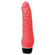 KLASICKÝ ČERVENÝ VIBRATOR NA PENIS 13349