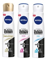 NIVEA Antiperspirant B&W pre ženy 3 x 250 ml