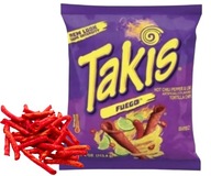 Takis Fuego Chips Horúca čili paprička a limetka Tortilla Tik Tok 113,4g