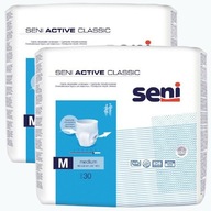 SENI ACTIVE CLASSIC M SET savé nohavičky 60 ks.