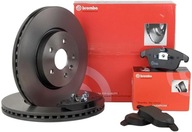 BREMBO DISK + DESTIČKY PREDNÉ PEUGEOT 308 II 304MM