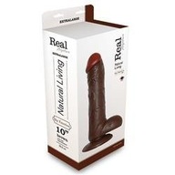 Vibrátor - REALISTICKÝ VIBRATOR REAL RAPTURE BROWN 10