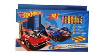 Pastelky Bambino HOT WHEELS 18 ks + strúhadlo