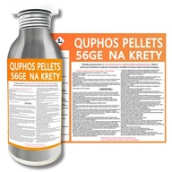 Jedové pelety QUICKPHOS 56GE PRE KRTY 1KG FUMIGÁCIA hrabošov