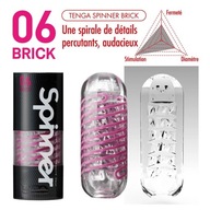 Masturbátor Tenga Spinner Brick