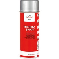 CARSYSTEM Thermo-spray odolný striebornej farbe 600C