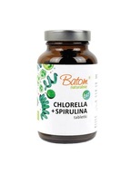 CHLORELLA + SPIRULINA BIO 300 TABLETY - BATOM (BATOM) BATOM