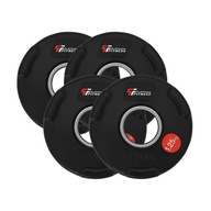 PLATINOVA FITNESS SET 5 KG OLYMPIJSKEJ GUMY HMOTNOSTI HMOTNOSTI 50 MM