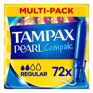 Tampóny Tampax Compak Regular s aplikátorom x72