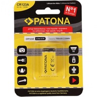 Patona CR 123 CR123A batéria 16340 3,7V 700mAh