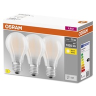 OSRAM LED Filament E27 7,5W = 75W 1055lm 2700K x3