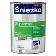 Smalt Supermal White Matt 0,8L Snežka