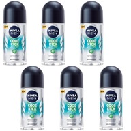 NIVEA MEN FRESH KICK Roll-on antiperspirant pre mužov 48h 50ml x 6 kusov