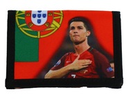 Detská peňaženka na suchý zips RONALDO Portugal