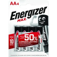 Batérie Energizer Max AA LR6 1,5 V (4)